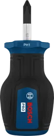 Destornillador Bosch PRO Stubby PH1 x 25 mm.