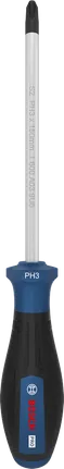 Destornillador Bosch PRO PH3 x 150 mm con mango ergonómico.