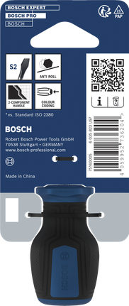 Destornillador Bosch PRO Stubby SL 1,0 x 4,5 x 25 mm.