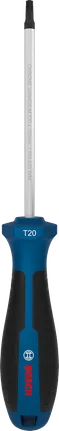 Destornillador Bosch TX20 x 100 mm con mango ergonómico.