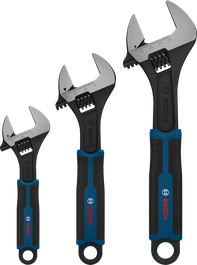 Juego de llaves ajustables Bosch 150, 200, 250 mm.