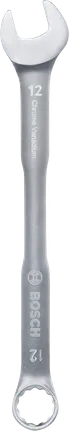 Llave combinada Bosch de 12 mm de cromo vanadio.