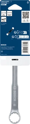 Llave combinada Bosch de 19 mm de cromo vanadio.
