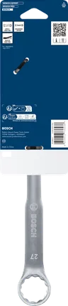 Llave combinada Bosch de 27 mm, cromo vanadio.