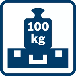 Extraordinariamente sólidos Tapa con capacidad de carga de hasta 100 kg, cada BOXX admite hasta 25 kg