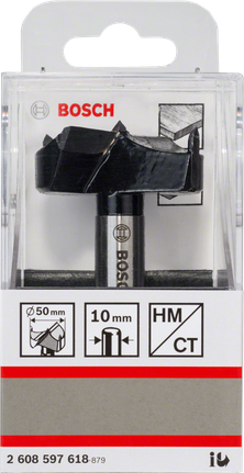 Bosch 50mm TC hinge cutting bit.