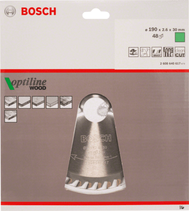 Bosch Professional 165mm X 24 T Circular Saw Blade Blade 2608640602 30mm bore