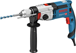 Bosch GSB 24-2 impact drill with ergonomic handle.