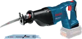 Bosch GSA 18 V-LI cordless reciprocating saw.
