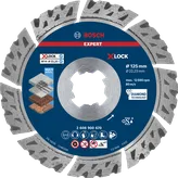 Bosch EXPERT MultiMaterial X-LOCK diamond cutting disc 125 mm.