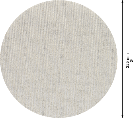 Bosch EXPERT M480 sanding net disc 225 mm G 80.