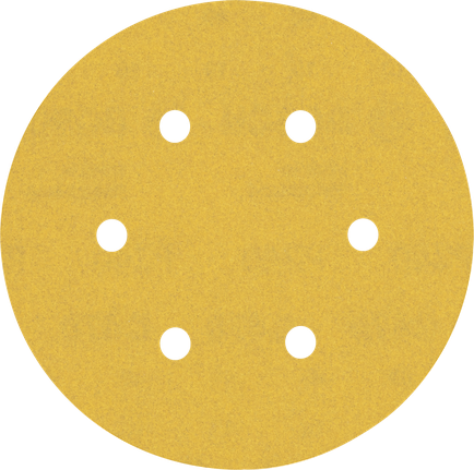 Bosch EXPERT C470 sandpaper disc 150mm with 6 holes.