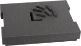 Bosch foam inlay for tool storage and protection.