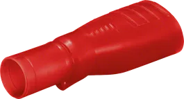 Bosch red protector attachment for tool safety.