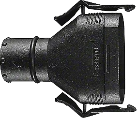 Bosch dust extraction adapter for power tools.