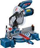 Bosch GCM 254 miter saw with precision cutting scale.