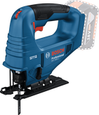 Bosch GST 183-LI cordless jigsaw with visible battery slot.