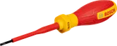 Bosch VDE SL2.5 insulated screwdriver for electrical work.