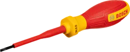 Bosch VDE SL2.5 insulated screwdriver for electrical work.