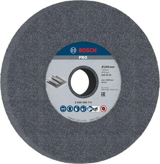 Bosch PRO Metal Grinding Wheel 200x25x32 mm G36.