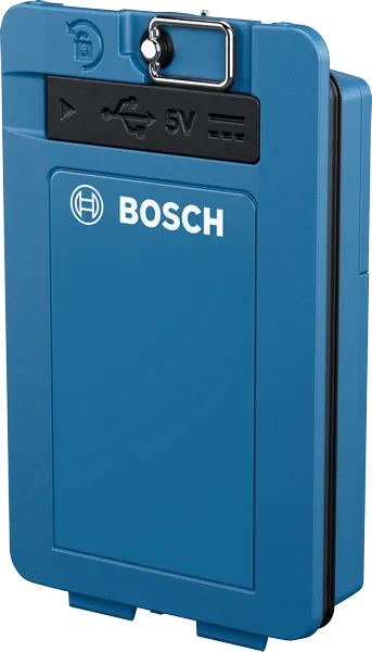 Bosch BA 3.7V 3.0Ah XL battery pack with USB port.