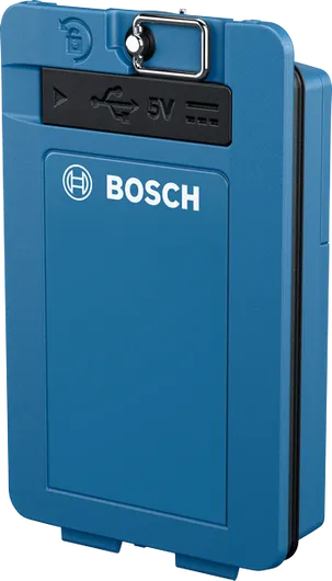 Bosch BA 3.7V 3.0Ah XL battery pack with USB port.