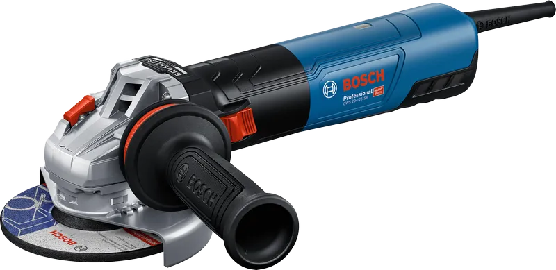 Bosch GWS 20-125 SB angle grinder with side handle.
