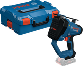 Bosch GGC 18V-12 cordless grease gun with case.