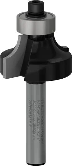 Bosch PRO Router Bit Rounding Over 1/4 inch shank.