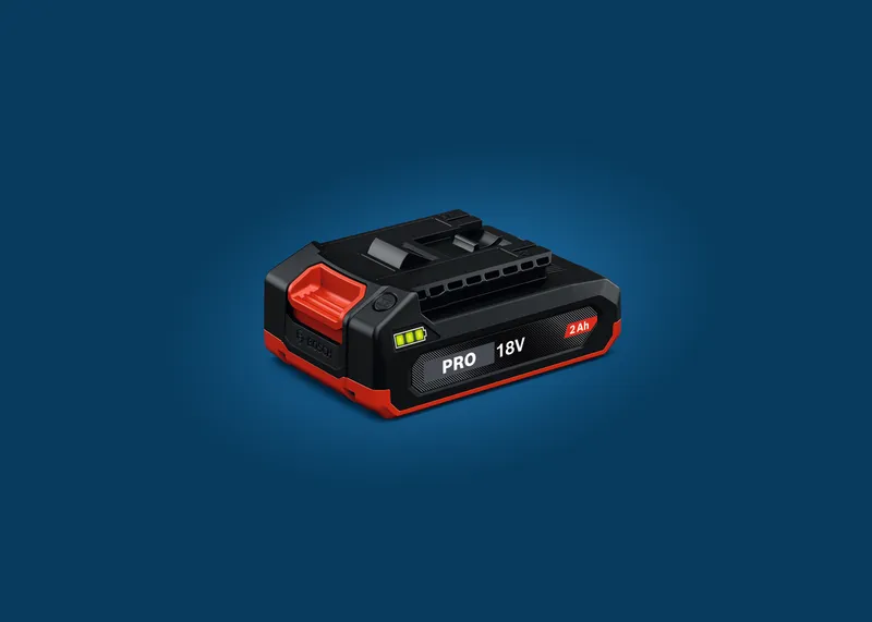 Bosch PRO 18V 2Ah battery.