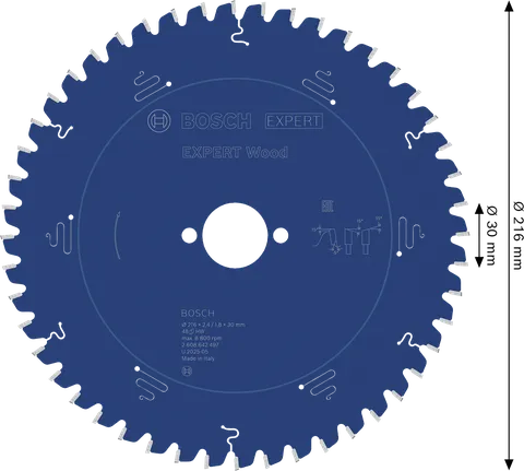 Bosch EXPERT Wood circular saw blade 216mm T48.