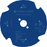 Bosch EXPERT Fibre Cement circular saw blade for precise cement cutting.