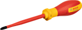 Bosch VDE screwdriver PZ2x125 with insulated handle.