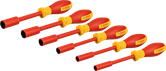 Bosch VDE socket wrench set, 6 pcs insulated handles.