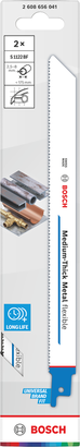 Medium-Thick Metal flexible S1122BF