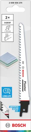 Bosch S628DF Plaster blade for cutting plasterboard.
