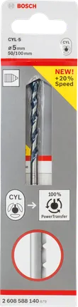 Broca para betão Bosch CYL-5 5mm.