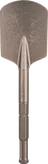 Cinzel de escavação Bosch com haste sextavada de 22 mm.