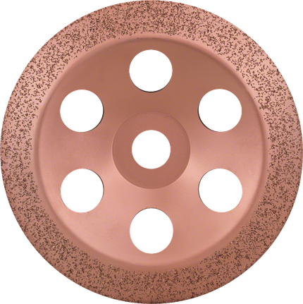 Cabeça de retificação em carboneto de tungsténio Bosch , disco fino e angular.