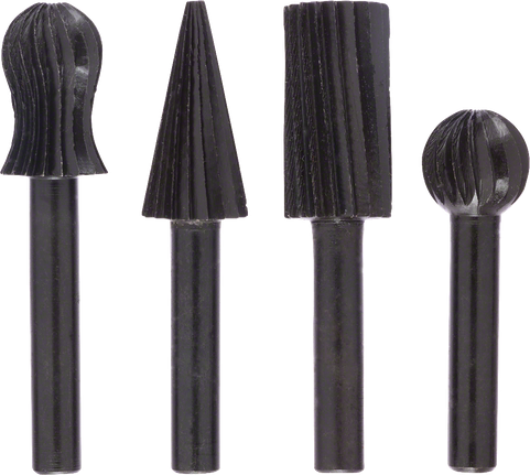 Jogo de brocas para fresadoras manuais Bosch, 4 peças, 13 mm.