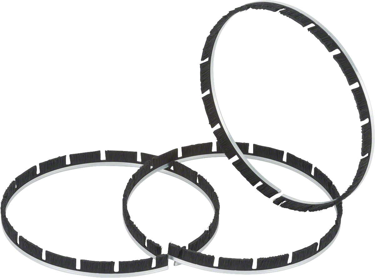 Conjunto de anéis de escovas de substituição Bosch para ferramentas elétricas.