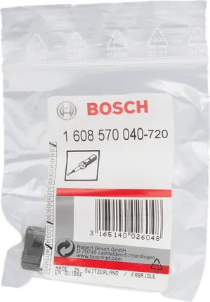 Pinça Bosch com porca de fixação.