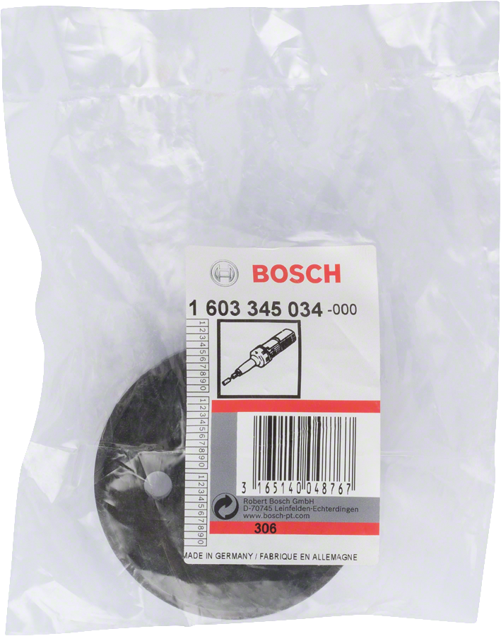 Porca redonda Bosch para discos de nível.