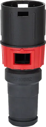 Adaptador Bosch de 35 mm de diâmetro para ligações de ferramentas elétricas.