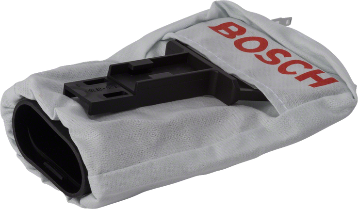 Saco de pó Bosch para recolher resíduos de lixagem.