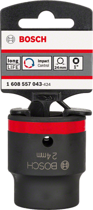 Casquilho de impacto Bosch de 24 mm de 1″.