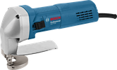 Tesoura Bosch GSC 75-16 para corte de chapa.