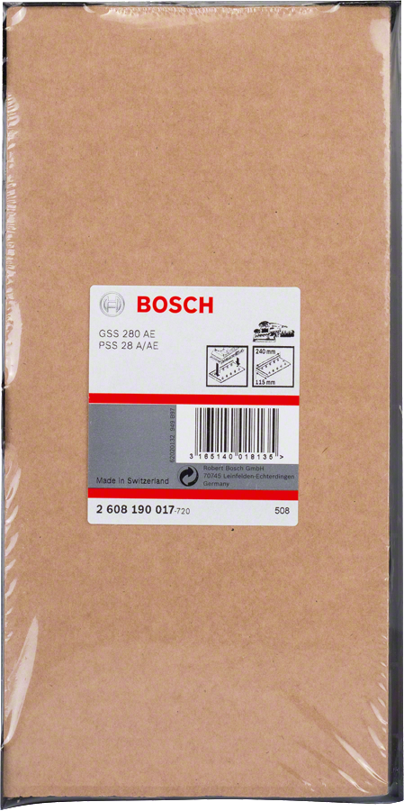 Acessório de perfuração Bosch com 14 furos.