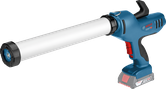 Pistola de calafetagem sem fios Bosch GCG 18V-600 para cartuchos.