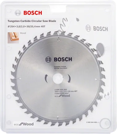 Lâmina de serra circular Bosch eco wood.